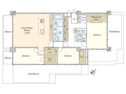 間取図(平面図) 間取図(平面図)