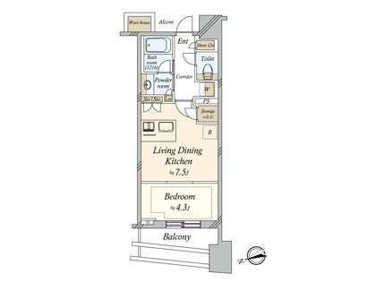 間取図(平面図)
