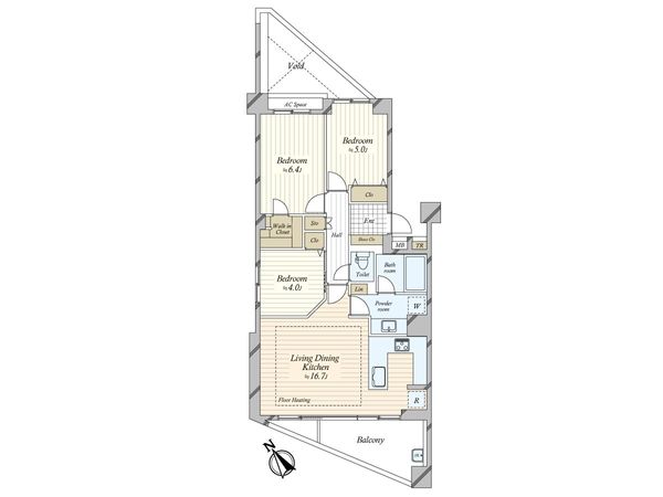 駒場パーク・ホームズ 間取図(平面図) 駒場パーク・ホームズ 間取図(平面図)
