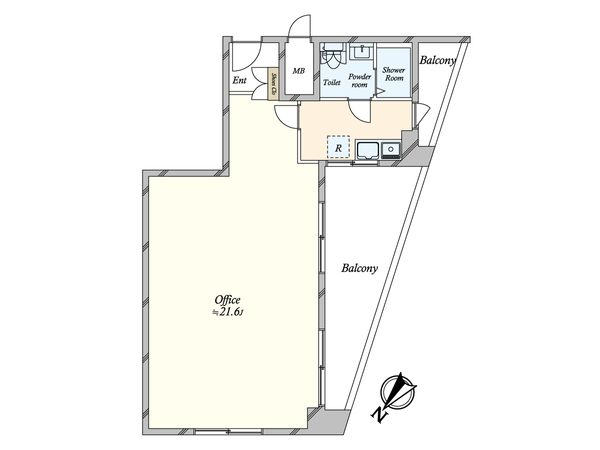 カサグランデミワ 間取図(平面図) 間取図(平面図)