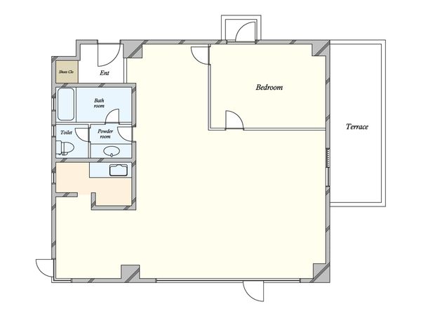 ビラ・グロリア 間取図(平面図) ビラ・グロリア 間取図(平面図)