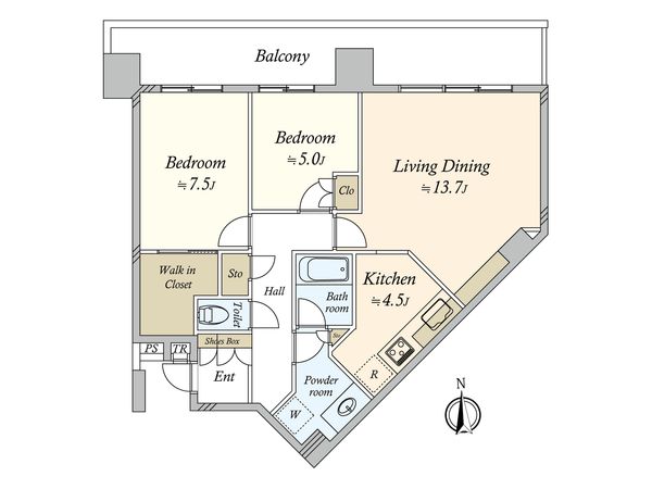 間取図(平面図)