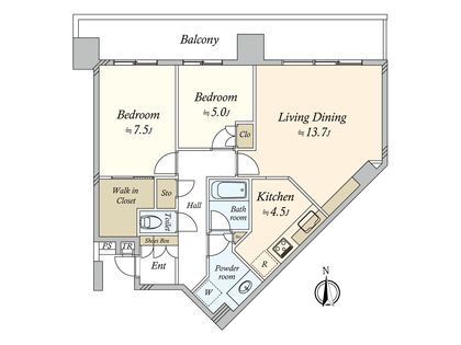 間取図(平面図)