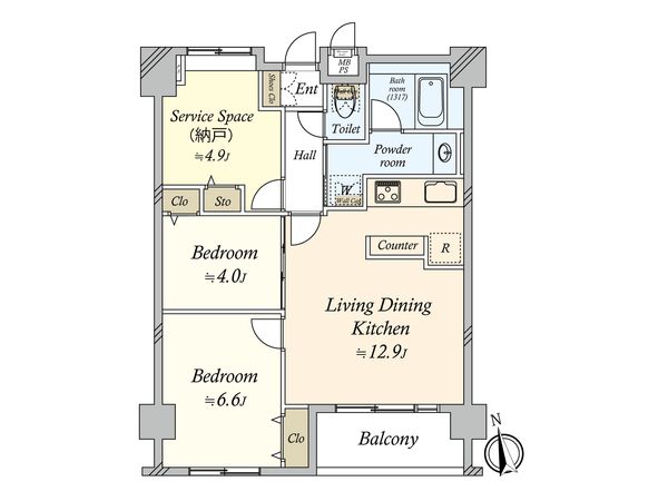 間取図(平面図)