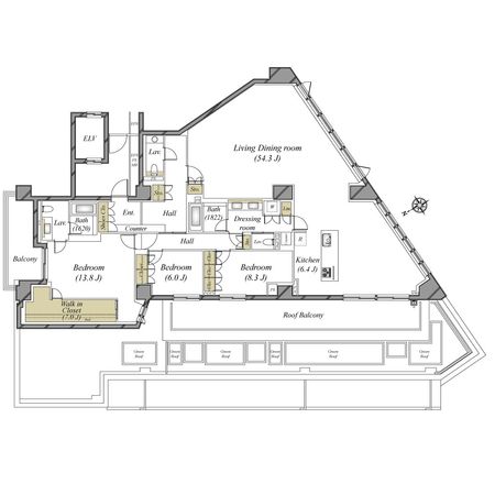 間取図(平面図)