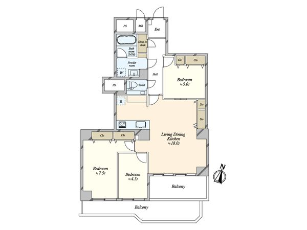 間取図(平面図)