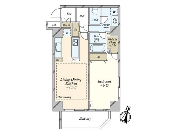 パルテール目黒青葉台 間取図(平面図) 間取図(平面図)