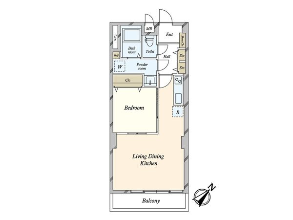 秀和第1南平台レジデンス 間取図(平面図) 秀和第1南平台レジデンス 間取図(平面図)