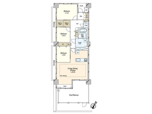 間取図(平面図)