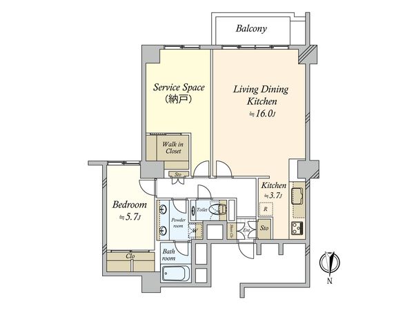 広尾ガーデンヒルズ ノースヒルO棟 間取図(平面図) 広尾ガーデンヒルズ ノースヒルO棟 間取図(平面図)