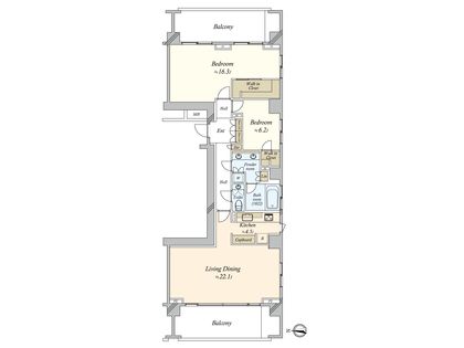 間取図(平面図)
