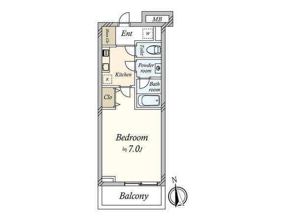 ピアース南麻布 間取図(平面図) 間取図(平面図)
