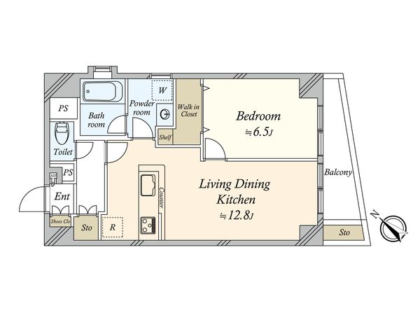 南青山セピアコート 間取図(平面図)