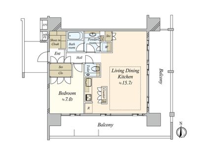 間取図(平面図)