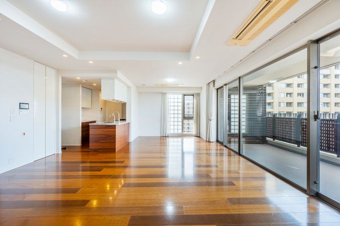 広尾ガーデンフォレスト F棟 リビング