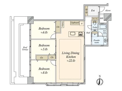 間取図(平面図)