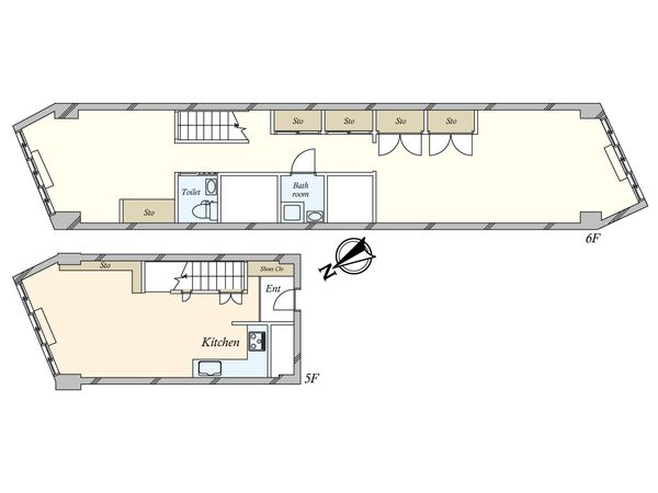 コープオリンピア 間取図(平面図)