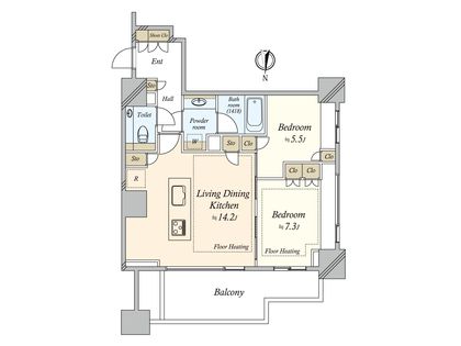 間取図(平面図)