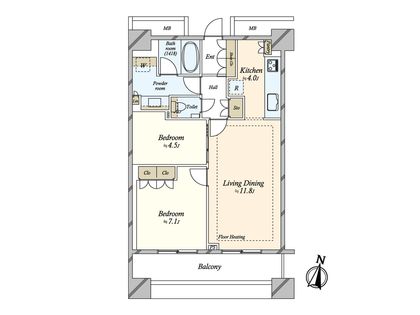 間取図(平面図)