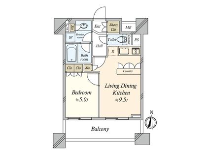 間取図(平面図)
