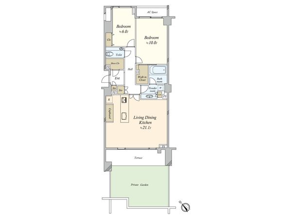 神宮前五丁目ブランシェ 間取図(平面図) 神宮前五丁目ブランシェ 間取図(平面図)