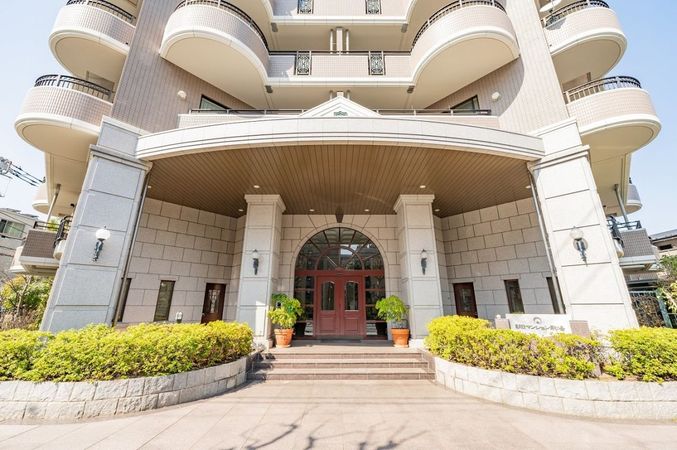 朝日マンション駒場 エントランス 朝日マンション駒場 エントランス