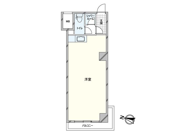 プリメーラ道玄坂 間取図(平面図)