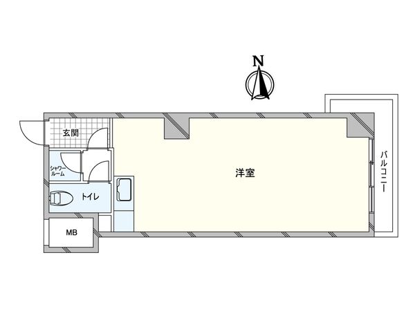 プリメーラ道玄坂 間取図(平面図)