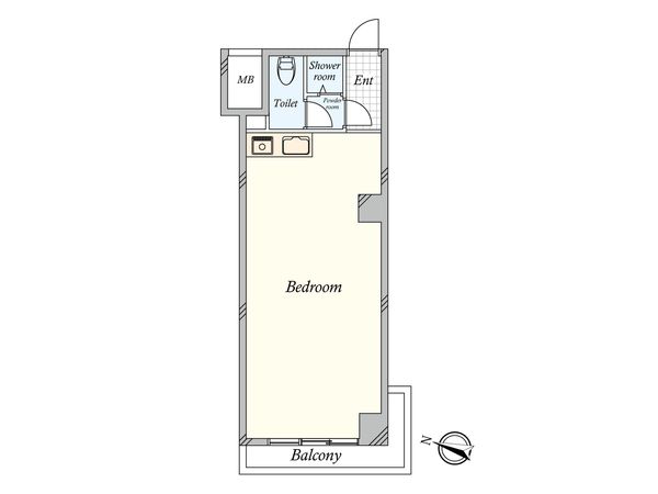 プリメーラ道玄坂 間取図(平面図) プリメーラ道玄坂 間取図(平面図)
