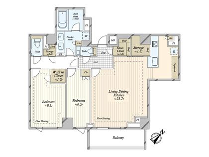 間取図(平面図)