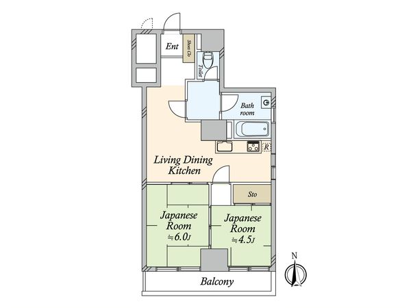 麻布永坂レジデンス 間取図(平面図) 間取図(平面図)