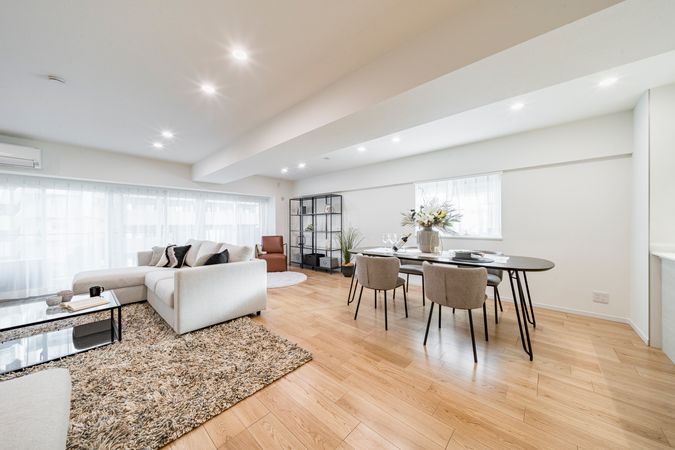 パシフィック松濤マンション リビング