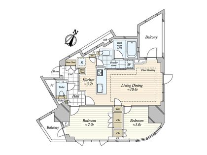 間取図(平面図)
