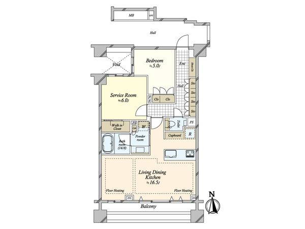 ディアナコート自由が丘テラス 間取図(平面図) ディアナコート自由が丘テラス 間取図(平面図)