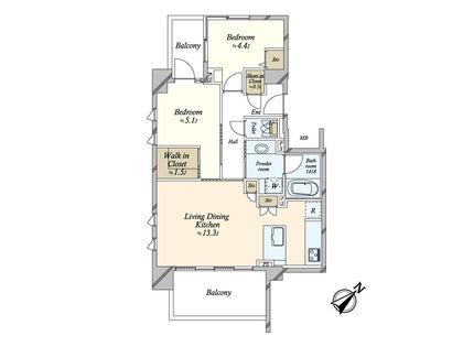 間取図(平面図)