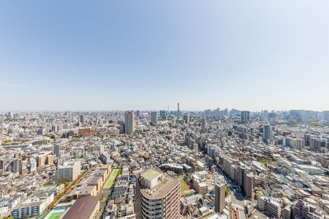 富久クロス コンフォートタワー 眺望