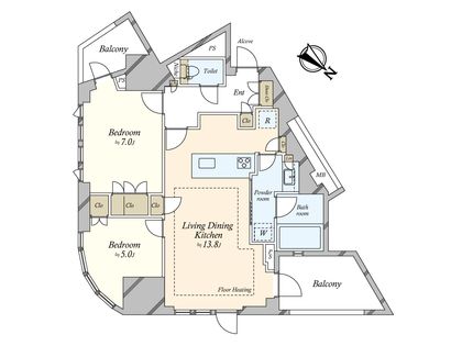 間取図(平面図)