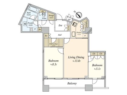 間取図(平面図)