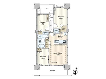 間取図(平面図)