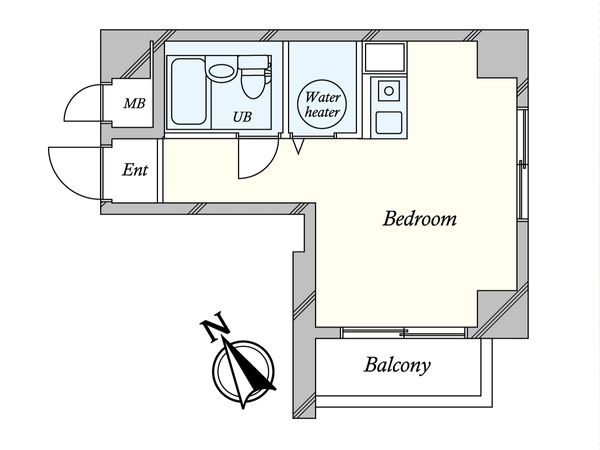 六本木アーバンレックス 間取図(平面図)