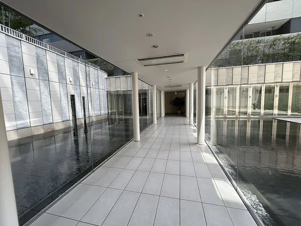 アクアガーデン：フォレスト棟側（北棟）から撮影