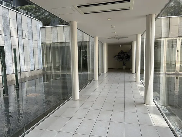 アクアガーデン：フォレスト棟側（北棟）から撮影