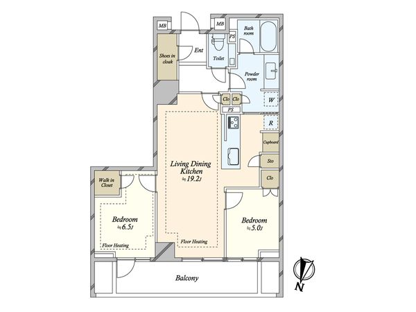 ザ・パークハウスグラン神山町 間取図(平面図) ザ・パークハウスグラン神山町 間取図(平面図)