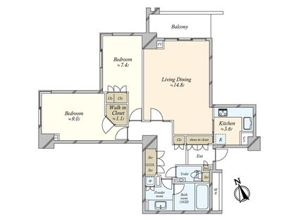 間取図(平面図)