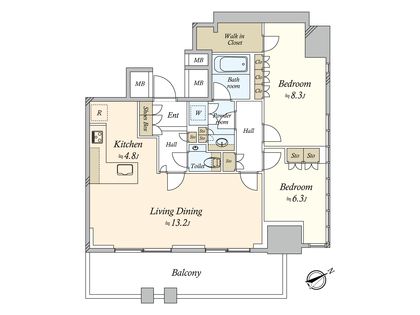 間取図(平面図)