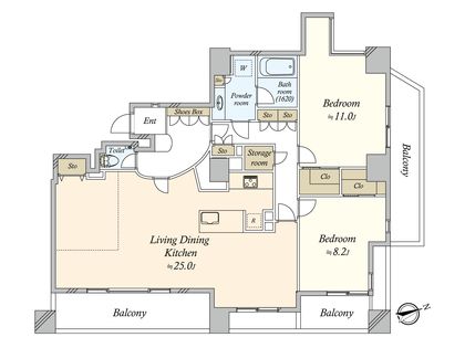 間取図(平面図)