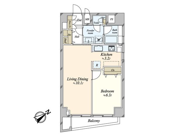 南青山セピアコート 間取図(平面図)