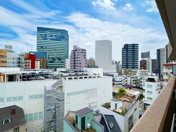 ライオンズステージ渋谷松見坂 バルコニーからの眺望