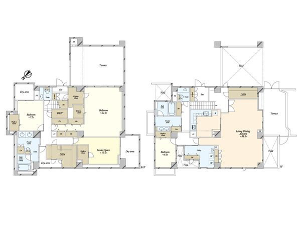 神宮前ハウス 間取図(平面図)