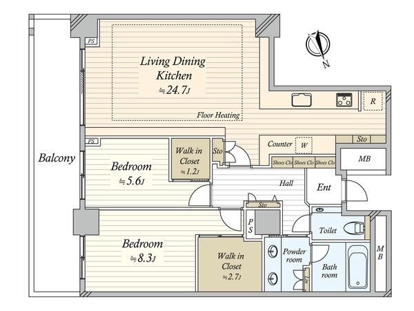 代官山アドレス ザ・タワー 間取図(平面図) 代官山アドレス ザ・タワー 間取図(平面図)